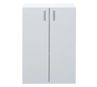 Armario multiusos Vela blanco 115,5x60x30cm 3 estantes