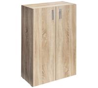 Armario multiusos Vela color roble 115,5x60x30cm 3 estantes