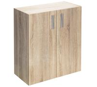 Armario multiusos Vela MDF color roble 77x60x30cm 2 estantes