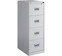 Armario para archivadores colgantes eurokraft basic, de 1 vía, 4 cajones
