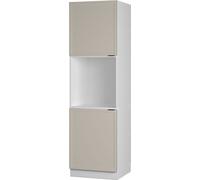 Armario para horno empotrado Vicco Fame-Line GrisBeige 60 cm con estante abierto, Model 50354