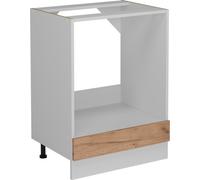 Armario para horno empotrado Vicco R-Line Roble dorado 60 cm sin encimera, Model 52302