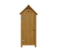 Armario para jardin " cabanon" - 77 x 54.5 x 179 cm - marron