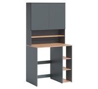 armario para lavadora Vicco Viktor Antracita/Roble dorado 93.6 x 88.2 cm 2 partes con estante, Model 60720