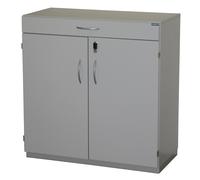 Armario para utensilios con mesa de clasificación eurokraft pro, H x A x P 942 x 913 x 440 mm, bajo llave
