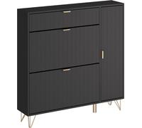 Armario para zapatos Vicco Helge Negro 108 x 107.5 cm, Model 54242