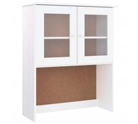 Armario superior de tocador ALTA madera pino blanco 77x30x92cm