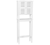 Armario superior sanitario o Wc 2 puertas blanco mdf con estante - trinidad
