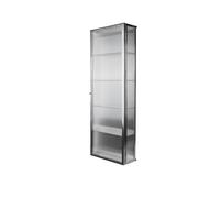 Ferm Living Armario de pared Haze 35x100 cm Stainless steel