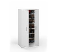 ARMARIO ZAPATERO 6 BALDAS 108X55X36 CM BLANCO White