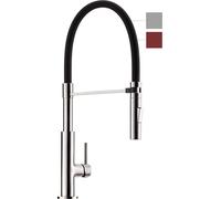 Armatur DRIVE 4 con boquilla extensible de tubo de tacto suave / Mezclador monomando