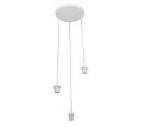 Armazon plafon nia 3xe27 blanco regx30x30cm