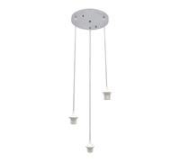 Armazon plafon nia 3xe27 cromo regx30x30cm