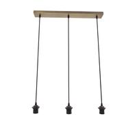 Armazon regleta nia 3xe27 cuero regx60x6cm