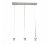 Armazon regleta nia 3xe27 niquel regx60x6cm