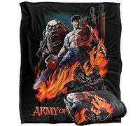 Army Of Darkness Blanket, 152 x 127 cm Painted Evil Silky Touch Super Soft Throw Blanket