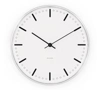 Arne Jacobsen Clocks Reloj AJ City Hall Blanco. Ø16 cm