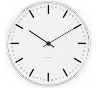 Arne Jacobsen Clocks Reloj AJ City Hall Blanco. Ø21 cm