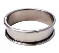 Aro para hornear, 10 cm, redondo, acero inoxidable, de Buyer