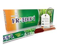 Aromalove 120x varitas de Incienso Natural de citronela para jardín, Camping, en Lugar de Vela de citronela o antorcha Varitas de Incienso Freedom