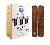 Aromasenses - Caja Completa con 12 Cajetillas Incienso Ullas Alps Orquidea Vainilla Negra | Incineso 100% Natural y Ecológico | Aromaterapia con Hierbas | Incienso Orgánico + 1 Tablilla Aromasenses.
