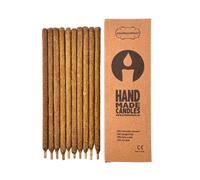 Aromasenses | Incienso Natural Artesano de Palo Santo y Ruda | 10 Varillas Hechas a Mano + 1 Cajita Aromasenses | Madera 100% Natural de Perú | Aroma Amaderado y Purificador