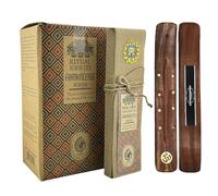 Aromasenses.- Incienso Sahumerio Banjara Frankincense Ritual Resin - Caja Completa de 8 Cajetillas con 8 Varillas + 1 Tablilla Aromasenses - Hecho a Mano - 100% Natural y Orgánico (Frankincense)