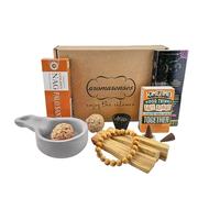 Aromasenses - Packs de Palo Santo - Palo Santo Natural - Pulsera Palo Santo - Gran Variedad en Productos de Palo Santo - Purificación y Bienestar Espiritual - Limpiador de Energias. (8 MM, Caja 2)