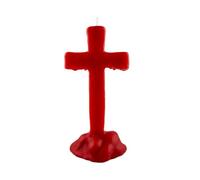 Aromasenses - Vela Cruz de los Deseos Roja - Velas Esotéricas para rituales varias formas y colores - Fuerza - Vitalidad - Tumba Trabajos - Atar y Cortar Amarres - Rompe Traumas - Desarrollo Personal
