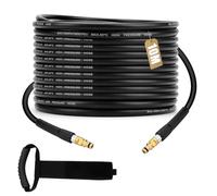 AROMUJOY 10M Manguera de alta presión para Kärcher K2 K3 K4 K5 K6 K7, manguera de limpiador a presión con extensión y sistema de conexión rápida Click Quick Connect, manguera de repuesto para
