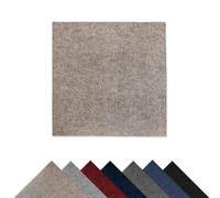 Arquiservi - Moqueta en loseta Viena Beige 50x50 | Antiestática, insonorizante y apta para oficinas y hogar