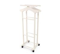 Arredamenti Italia ARREDAMENTIITALIA Galán de Noche para Dormitorio Clever, Madera - Color: Blanco Ar-It il Cuore del Legno