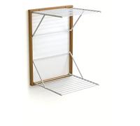Arredamenti Italia Tendedero de Pared 603 Koral, Madera - Se Puede Cerrar - 13 m tendedero Extensible - Acabado Cerezo, Ar-It el corazón de la Madera