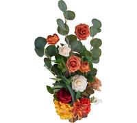 Arreglos florales independientes para centros de mesa de bodas, juego de 4 piezas