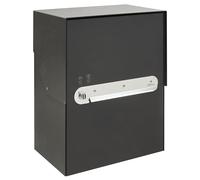 ARREGUI Bigpack EP2004 Buzón Individual de Acero para Paquetería Grande | Buzón para Paquetes | 46 x 35,5 x y 23,5 cm | Negro