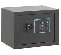 ARREGUI Blue 650100 Caja Fuerte de Acero con Cerradura Electrónica | 17x23x17 cm | 5 L | Caja de Seguridad para Casa y Hogar | Teclado con Códigos Programables | con Llave de Emergencia | grafito