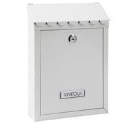 Arregui Buzón de pared Civic E5721-C – Acero, Tamaño S (DIN A5), Blanco