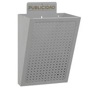 Arregui Cesta de publicidad E2302 acero 7,5 L 30,5x22x19 cm Plata