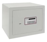 ARREGUI Forma Evolution Caja fuerte con llave y codigo, facil de usar | Caja de seguridad, apertura con teclado y llave | Caja fuerte electronica para casa, doble seguridad 40L - 32x42x36cm