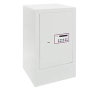 ARREGUI Forma Evolution Caja fuerte con llave y codigo, facil de usar | Caja de seguridad, apertura con teclado y llave | Caja fuerte electronica para casa, doble seguridad Con Zocalo 71L - 62x38,5x36