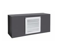 ARREGUI Grid Caja fuerte camuflada tras rejilla de ventilación | Caja fuerte empotrable en pared | Caja de seguridad camuflada | Caja fuerte invisble | Caja Secreta 20x40x13 cm, 12 L