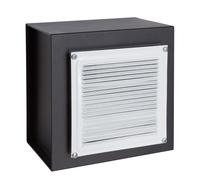 ARREGUI Grid Caja fuerte camuflada tras rejilla de ventilación | Caja fuerte empotrable en pared | Caja de seguridad camuflada | Caja fuerte invisble | Caja Secreta 20x20x13 cm, 6 L