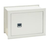 ARREGUI Ideal 5 Caja fuerte de empotrar a pared con cerradura de llave, Caja de Seguridad para casa y hogar, fácil de usar 17L - 30x41x20cm