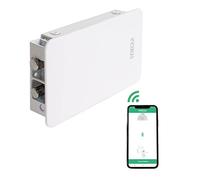 ARREGUI Kamo CI20B Cerradura de Seguridad Invisible para Puerta con Control por Smartphone | Antirrobo | Anti Okupas | Cerradura Electrónica para Puerta con Bluetooth | Cerrojo Interior | Blanco