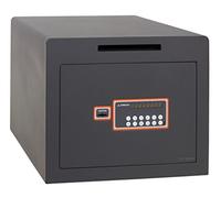 ARREGUI Plus C 180050-SL Caja fuerte con llave y codigo, con ranura | Caja de seguridad con apertura certificada de llave y teclado | Caja fuerte electronica doble seguridad | 35 x 42 x 36 cm | 42L