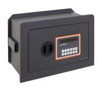 ARREGUI Plus C 181110 Caja fuerte de empotrar a pared con cerradura de codigo electronico | Caja de Seguridad para casa y hogar | Fundo extensible | Fácil de instalar | 21 x 32 x 15/22 cm | 4 a 8 L