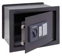 Arregui Caja fuerte W25EB de acero con cerradura gris oscuro pared 28x38x25 cm