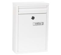 Arregui Buzón exterior Zaguán E5751 – Acero S (DIN A5), boca trasera, antilluvia – Blanco
