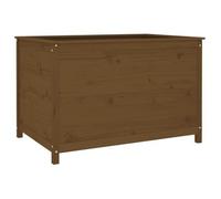 Arriate Elevado Jardín Madera Pino Marrón Miel 119,5x82,5x78 Cm Vidaxl