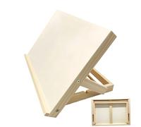 Art Holder, Compact Sketching Display, Plegable Organizer Case, Integrated Canvas Lip, Fine Equipment, Light Workstation for Beginners Students and Adults